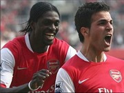Bóng đá anh, ngoại hạng anh, lịch thi đấu euro 2012, Adebayor lôi kéo Fabregas đến Real Madrid